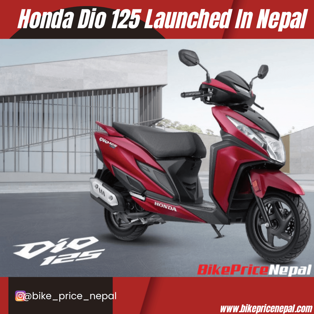 Honda Dio 125 Gets Launched in Nepal
