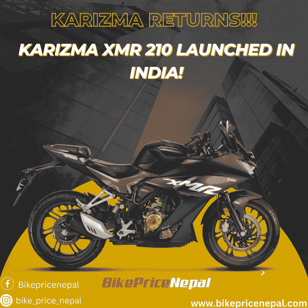  Karizma XMR 210 Launched In India