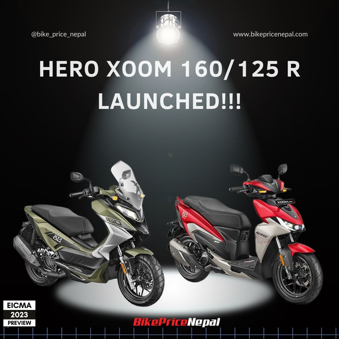 Hero Xoom 160 And 125 R Launched