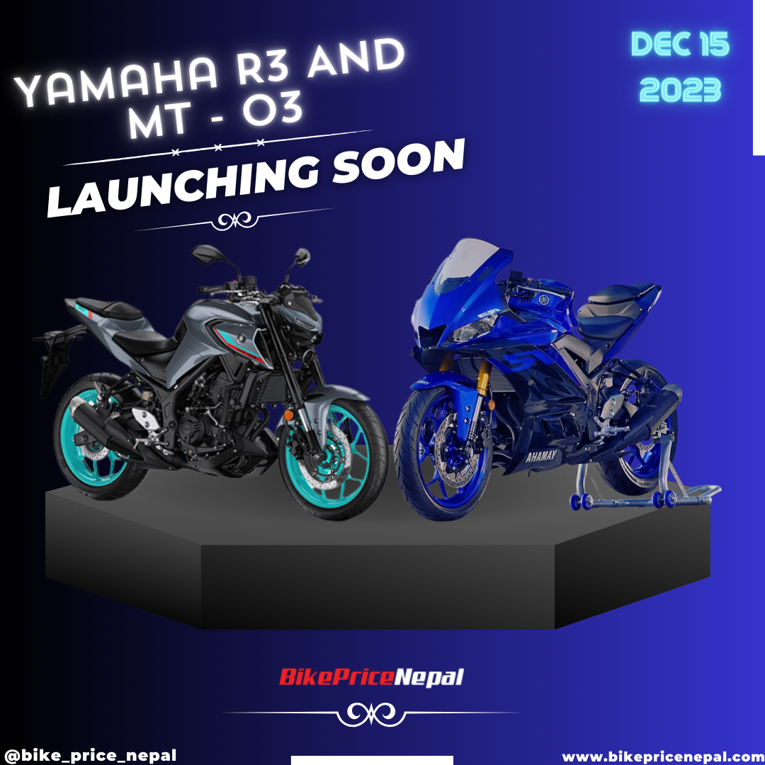 Yamaha R3 And MT-03 Motorcycles Launching In December 2023