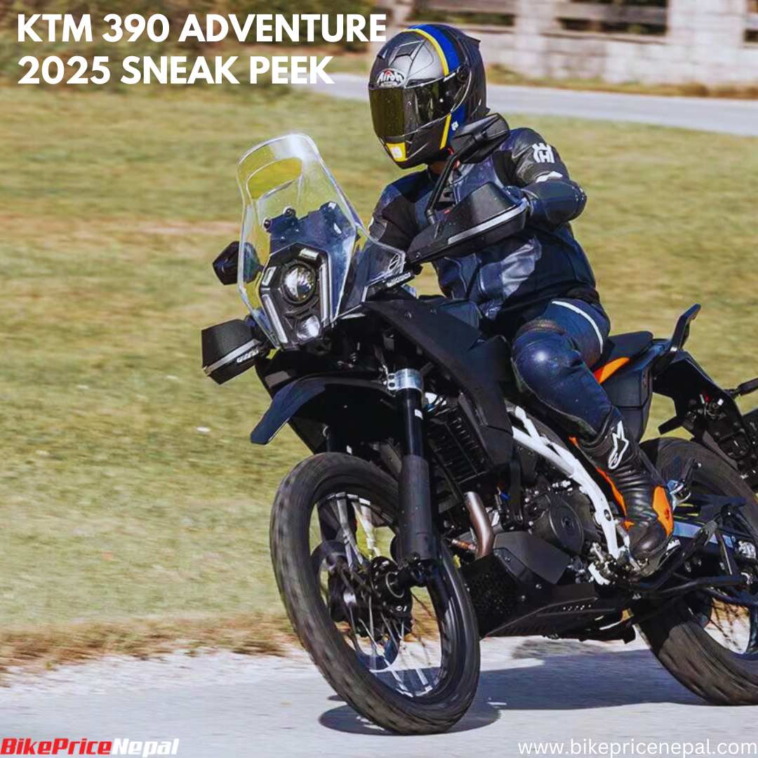 KTM 390 Adventure 2025 Sneak Peek