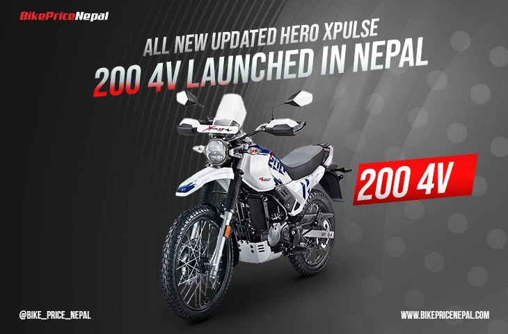 Hero XPulse 200 4V Updated Launched In Nepal