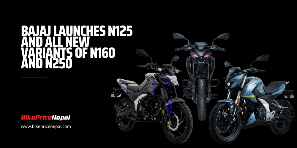 Bajaj Pulsar N125 N160 And N250 Launched In Nepal