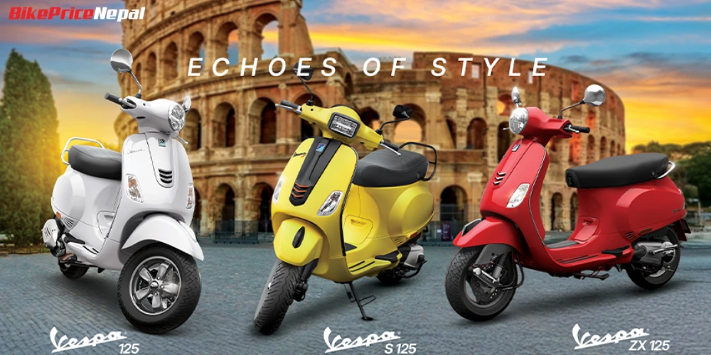 New Vespa 125 BS6 Brings Modern Tech and Timeless Style to Nepal New Vespa 125 BS6 Brings Modern Tech and Timeless Style to Nepal