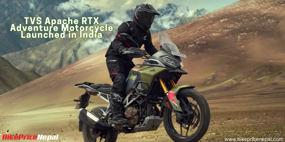 TVS Apache RTX 300 Adventure Launched in India