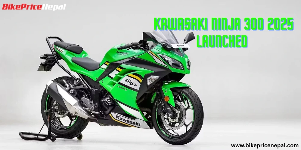 Kawasaki Ninja 300 2025 Launched 
