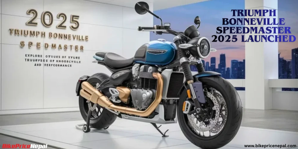 Triumph Bonneville Speedmaster 2025 Launched
